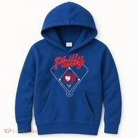  Philly Love Baseball Philadelphia Fan Funny  Kids Hoodie thumb 0
