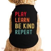 Play Learn Be Kind Repeat Unity Day No Bullies Kindness Doggie Tank thumb 0