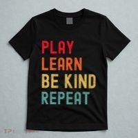 Play Learn Be Kind Repeat Unity Day No Bullies Kindness T-Shirt thumb 5