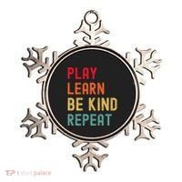 Play Learn Be Kind Repeat Unity Day No Bullies Kindness Ornament thumb 0