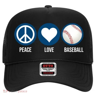 Peace Love Baseball Hat