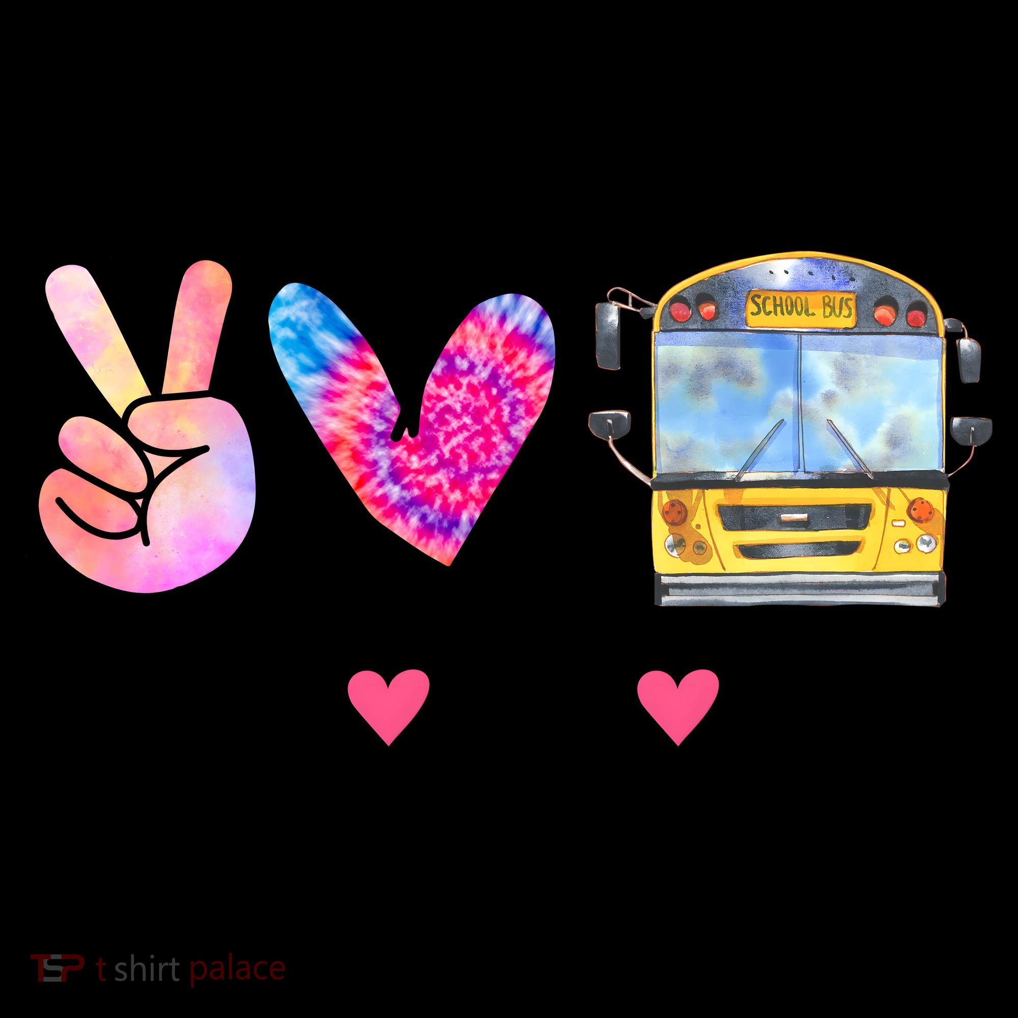 Peace Love Bus Gift For Bus Driver Coffee Mug