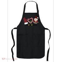 Peace Love Christmas Gnome Sublimation Funny Xmas Gift Apron thumb 0