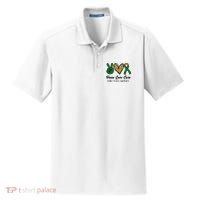 Peace Love Cure Kidney Disease Awareness Dry Zone Grid Polo thumb 0