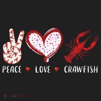 Peace Love Crawfish Boil Gift Women's Sweatshirt thumb 2