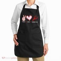 Peace Love Crawfish Boil Gift Apron thumb 2
