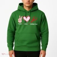 Peace Love Crawfish Boil Gift Hoodie thumb 2