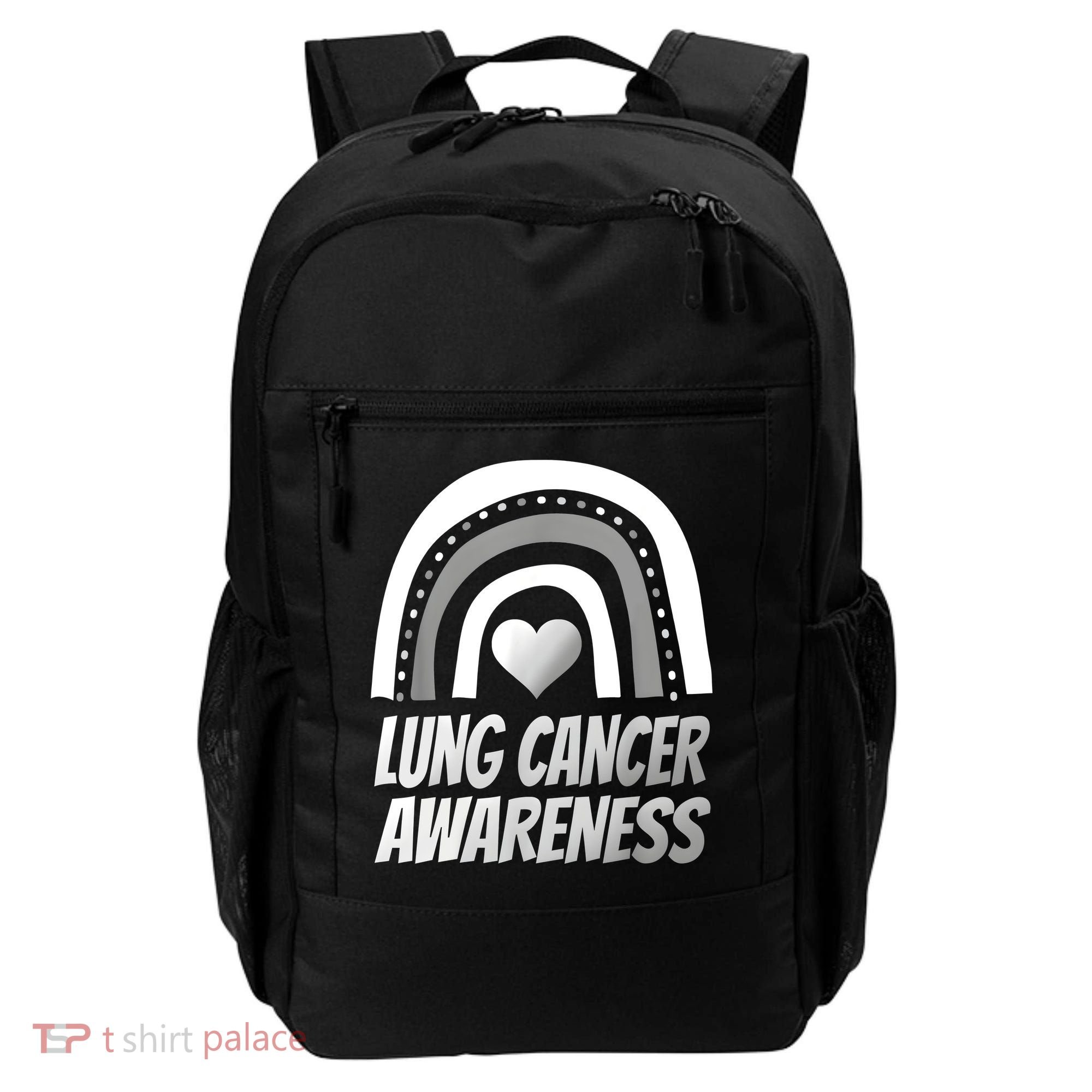 Proud Lung Cancer Rainbow Warrior Survivor Backpack