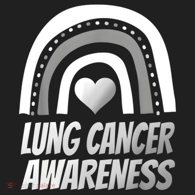 Proud Lung Cancer Rainbow Warrior Survivor Urban Oversized Heavyweight T-Shirt