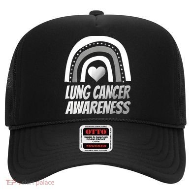 Proud Lung Cancer Rainbow Warrior Survivor Hat