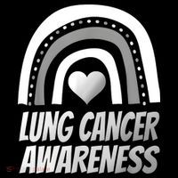 Proud Lung Cancer Rainbow Warrior Survivor Women's T-Shirt thumb 6