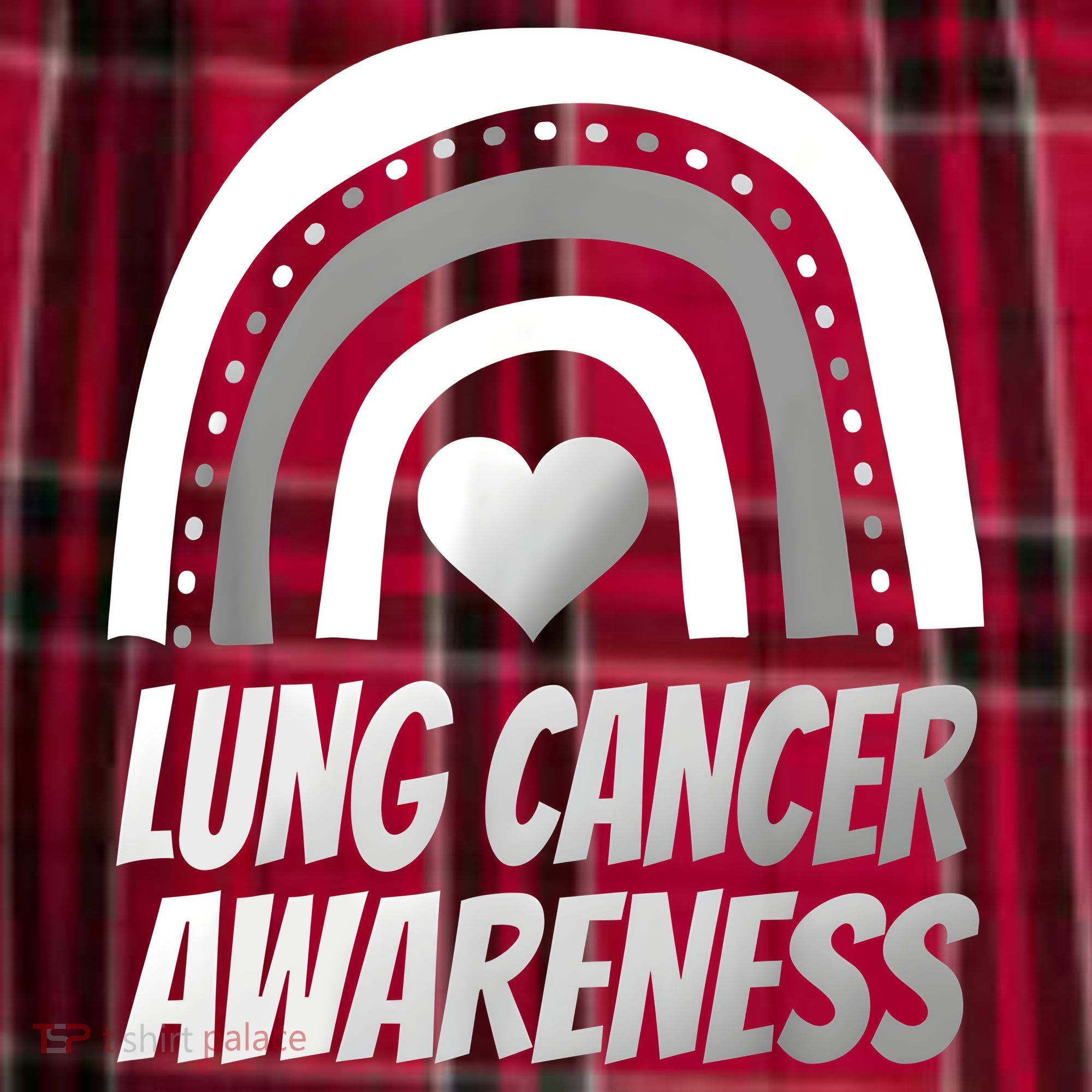Proud Lung Cancer Rainbow Warrior Survivor Men's Flannel Plaid Pajama Pants