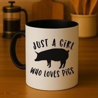 Pig Love Cool Gift Porcine Clothes Novelty Coffee Mug thumb 4
