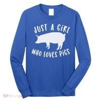 Pig Love Cool Gift Porcine Clothes Novelty Long Sleeve Shirt thumb 0