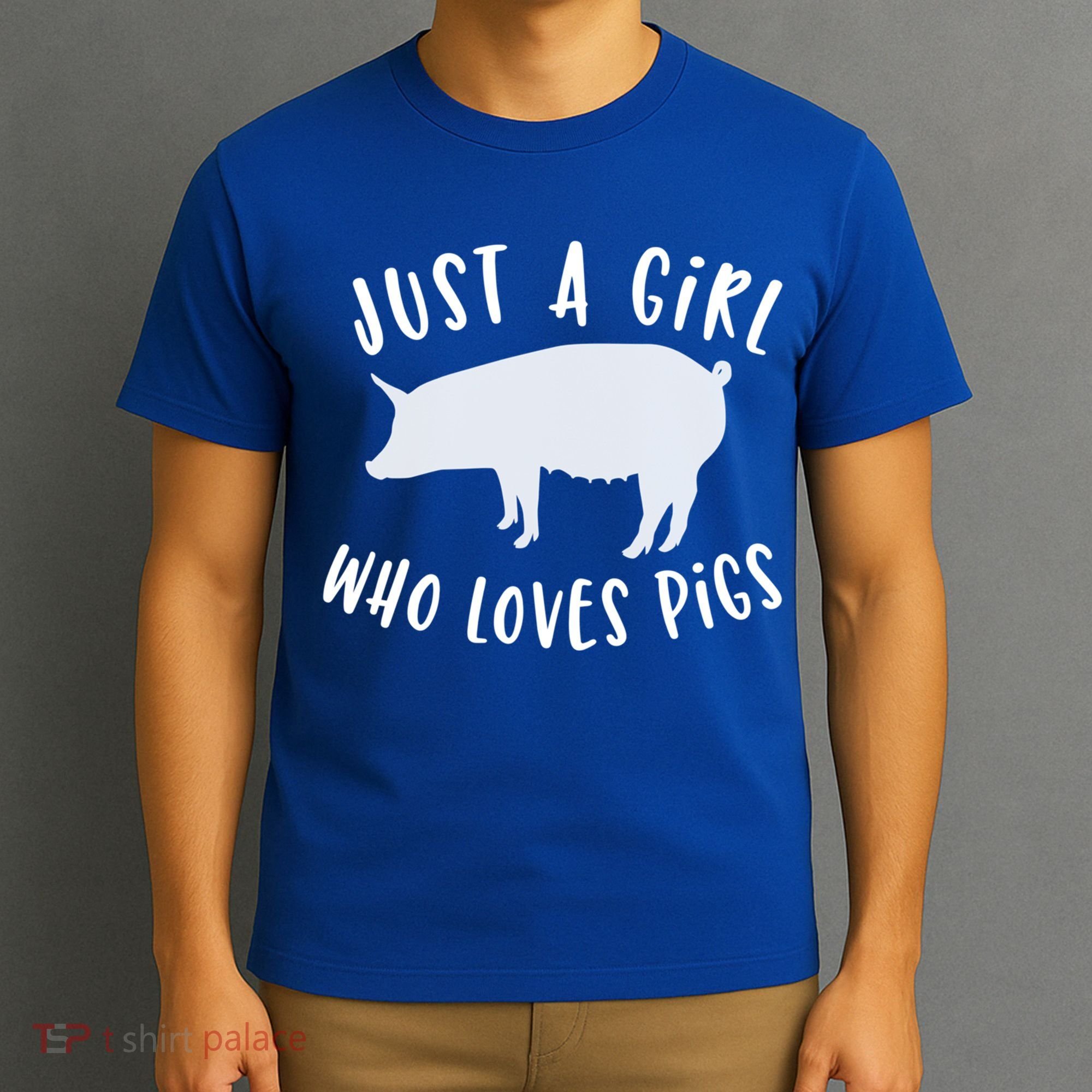 Pig Love Cool Gift Porcine Clothes Novelty T-Shirt