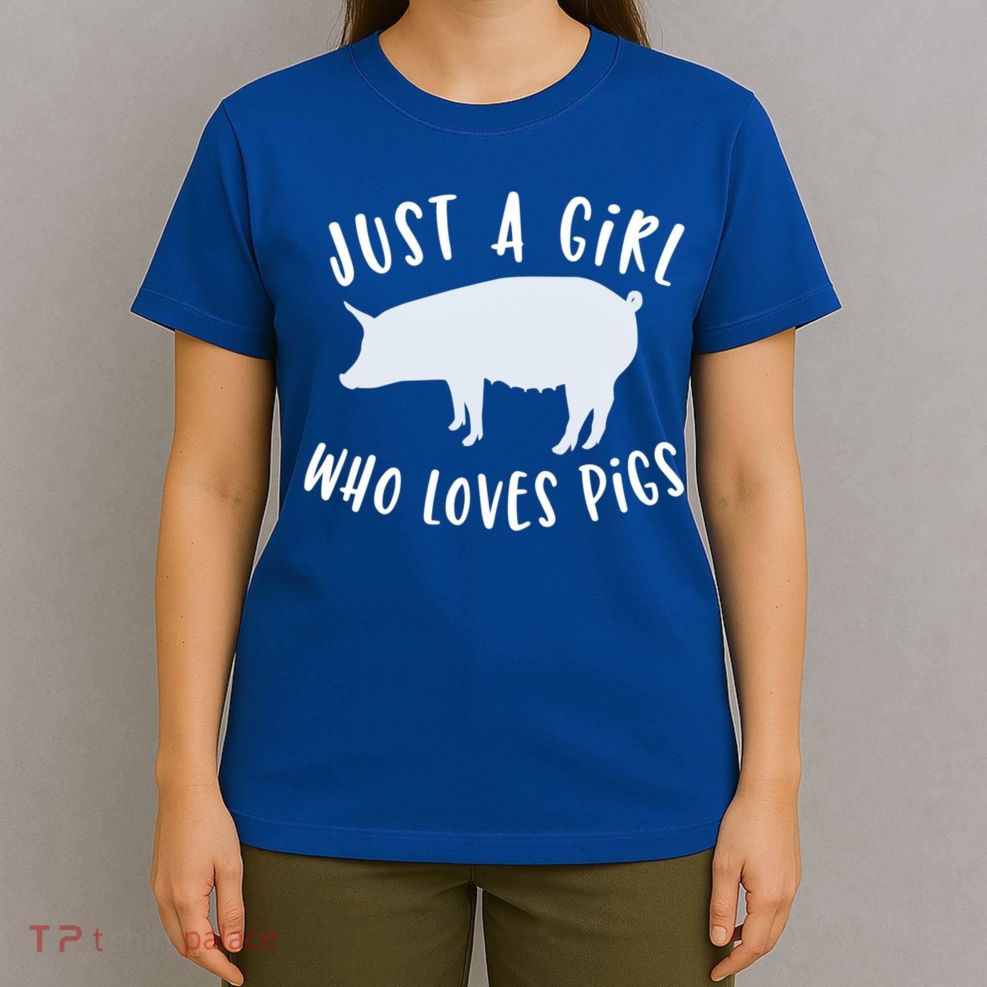 Pig Love Cool Gift Porcine Clothes Novelty T-Shirt