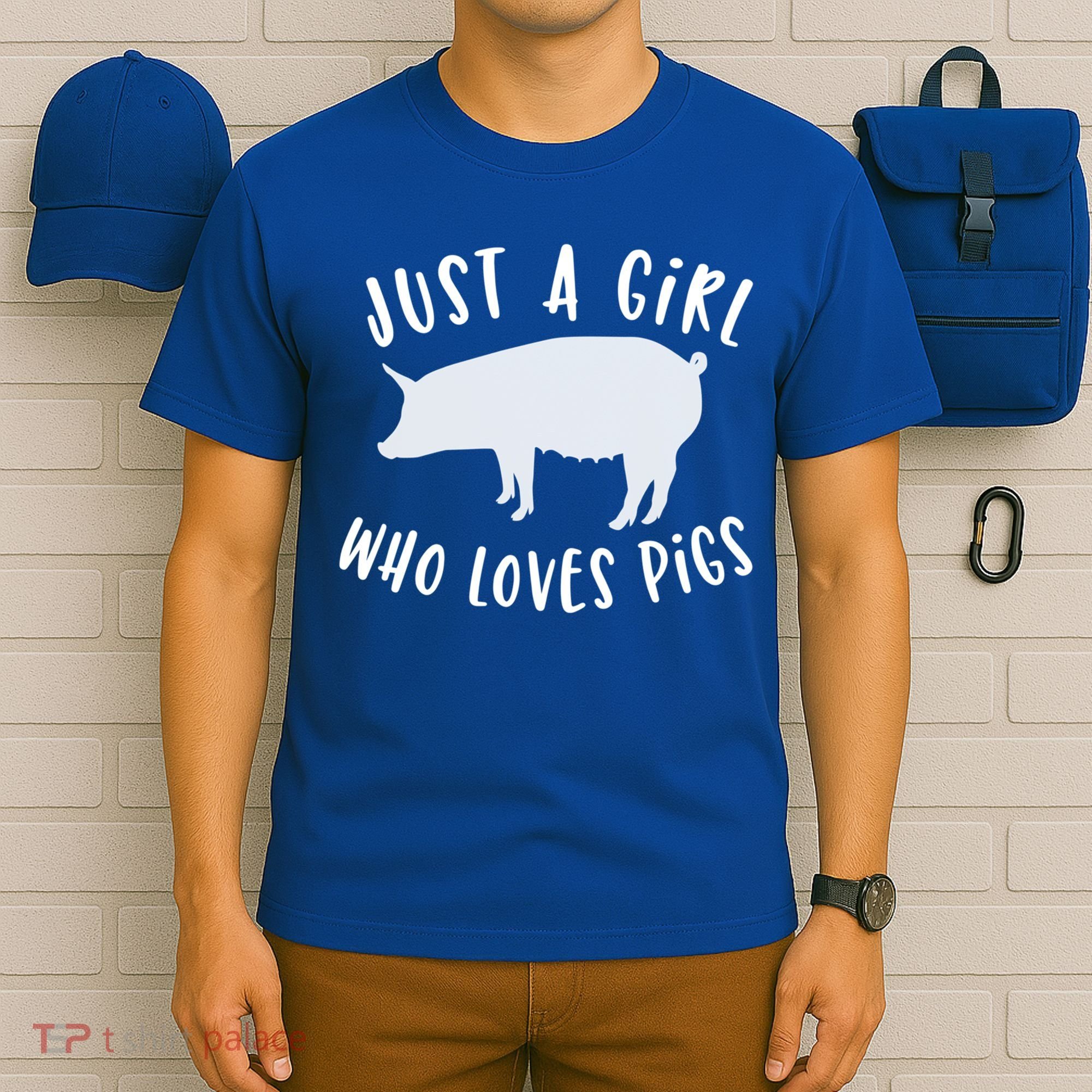 Pig Love Cool Gift Porcine Clothes Novelty T-Shirt