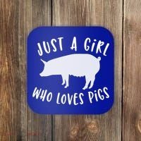 Pig Love Cool Gift Porcine Clothes Novelty Coaster thumb 0