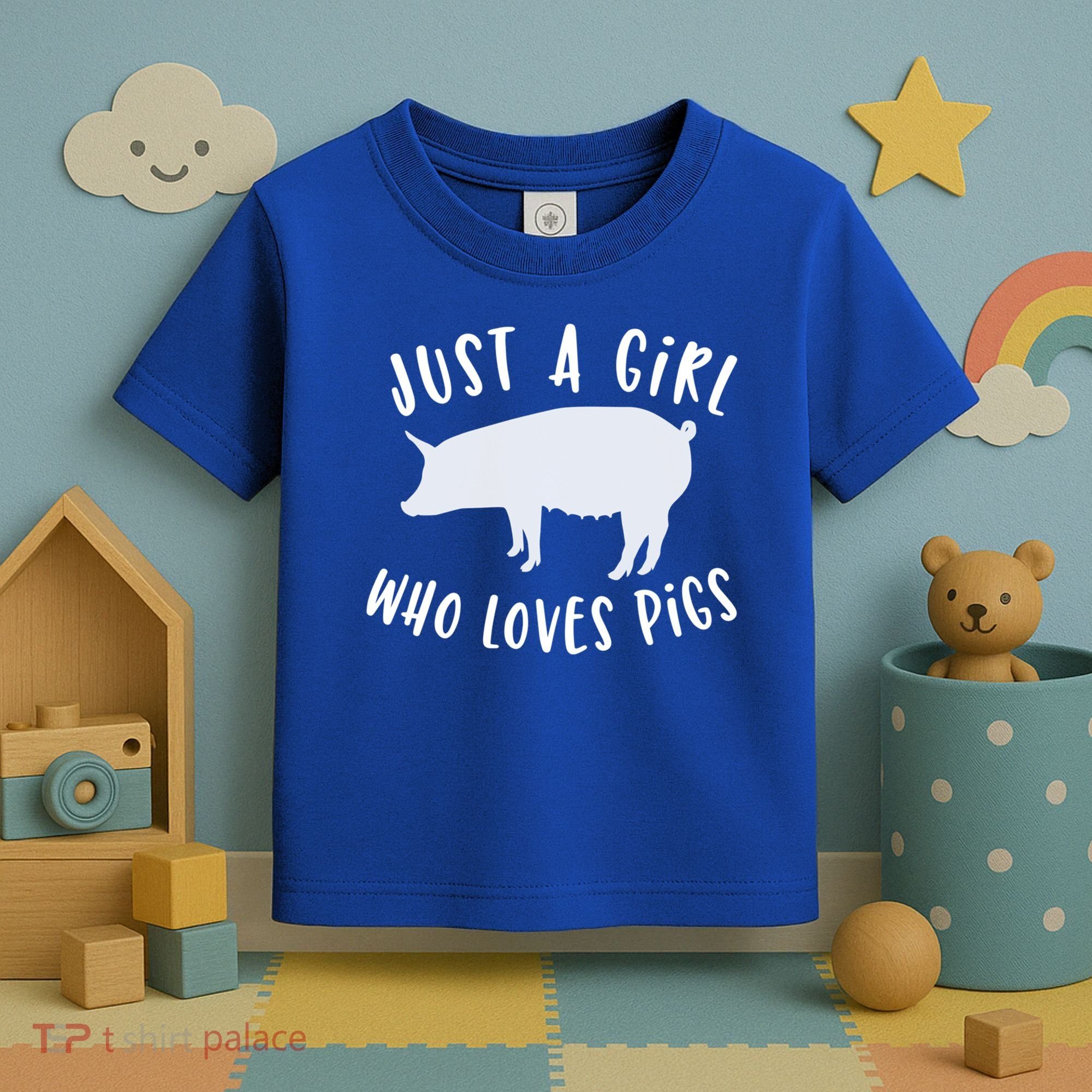 Pig Love Cool Gift Porcine Clothes Novelty Toddler T-Shirt