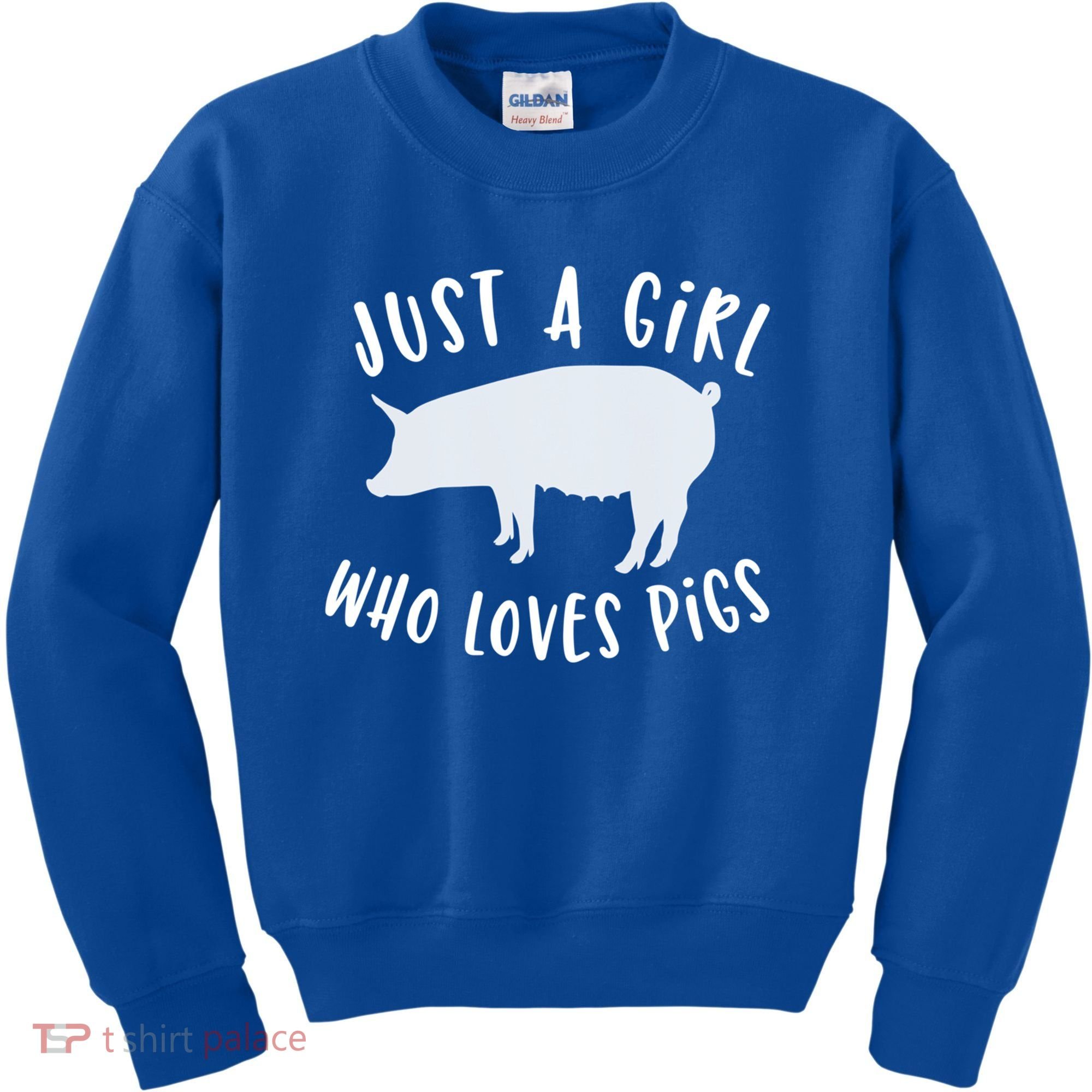 Pig Love Cool Gift Porcine Clothes Novelty Kids Sweatshirt