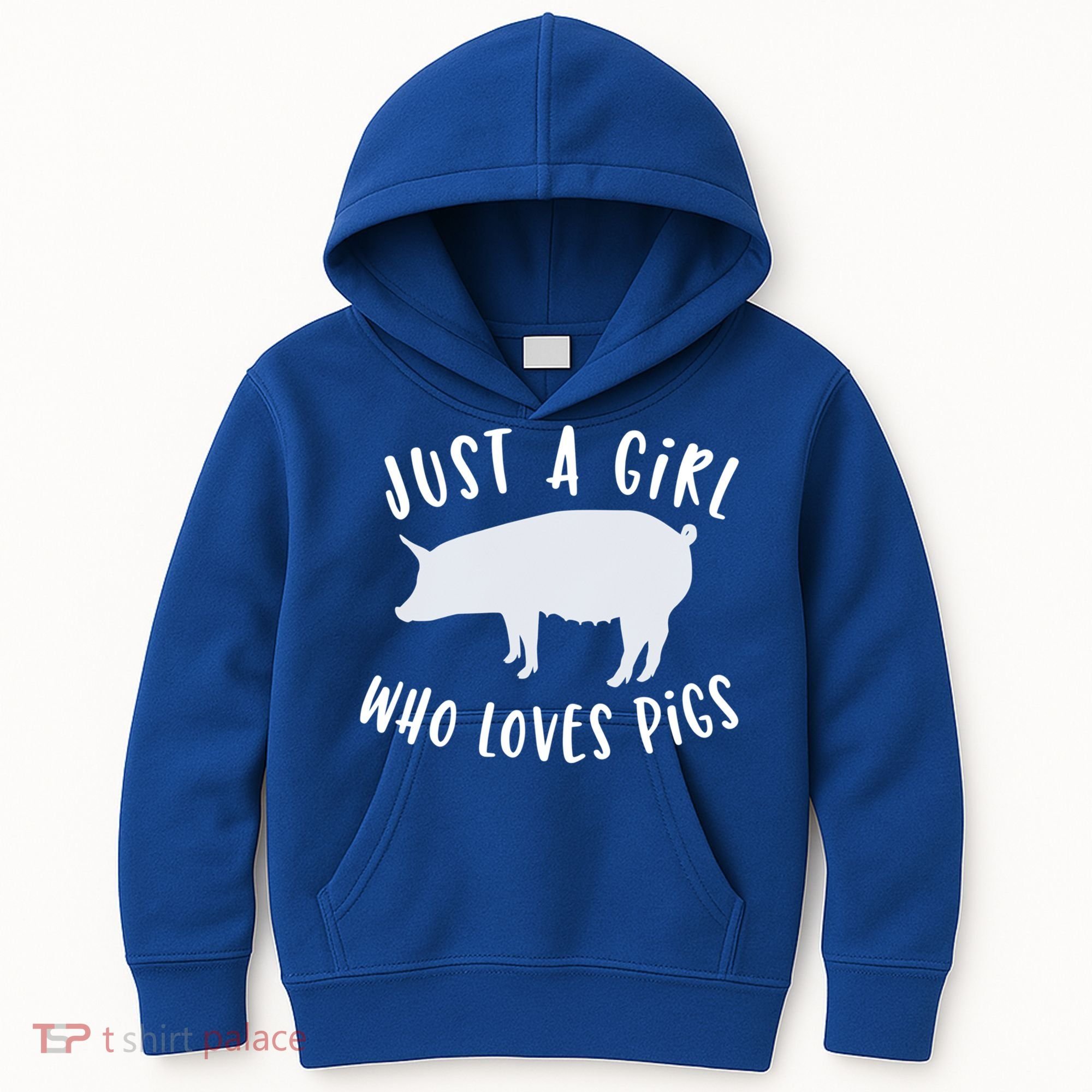 Pig Love Cool Gift Porcine Clothes Novelty Kids Hoodie
