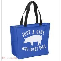 Pig Love Cool Gift Porcine Clothes Novelty Tote Bag thumb 2
