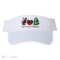 Peace Love Christmas Holiday Festive Gift Visor thumb 0