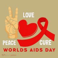 Peace Love Cure Hiv Aids Awareness World Day Hoodie thumb 7