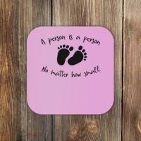Pro Life Christian For Women Coaster thumb 0