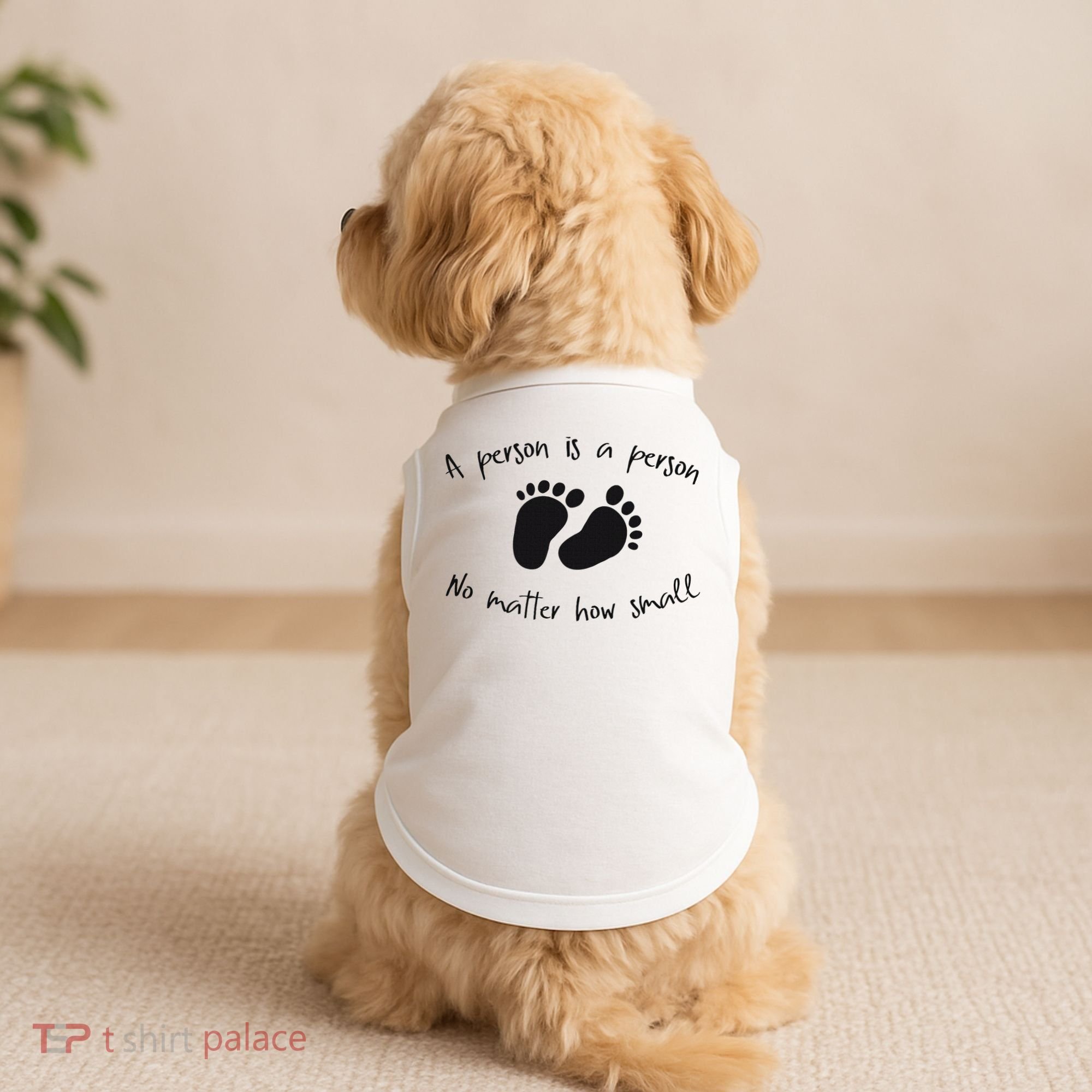 Pro Life Christian For Women Doggie Tank