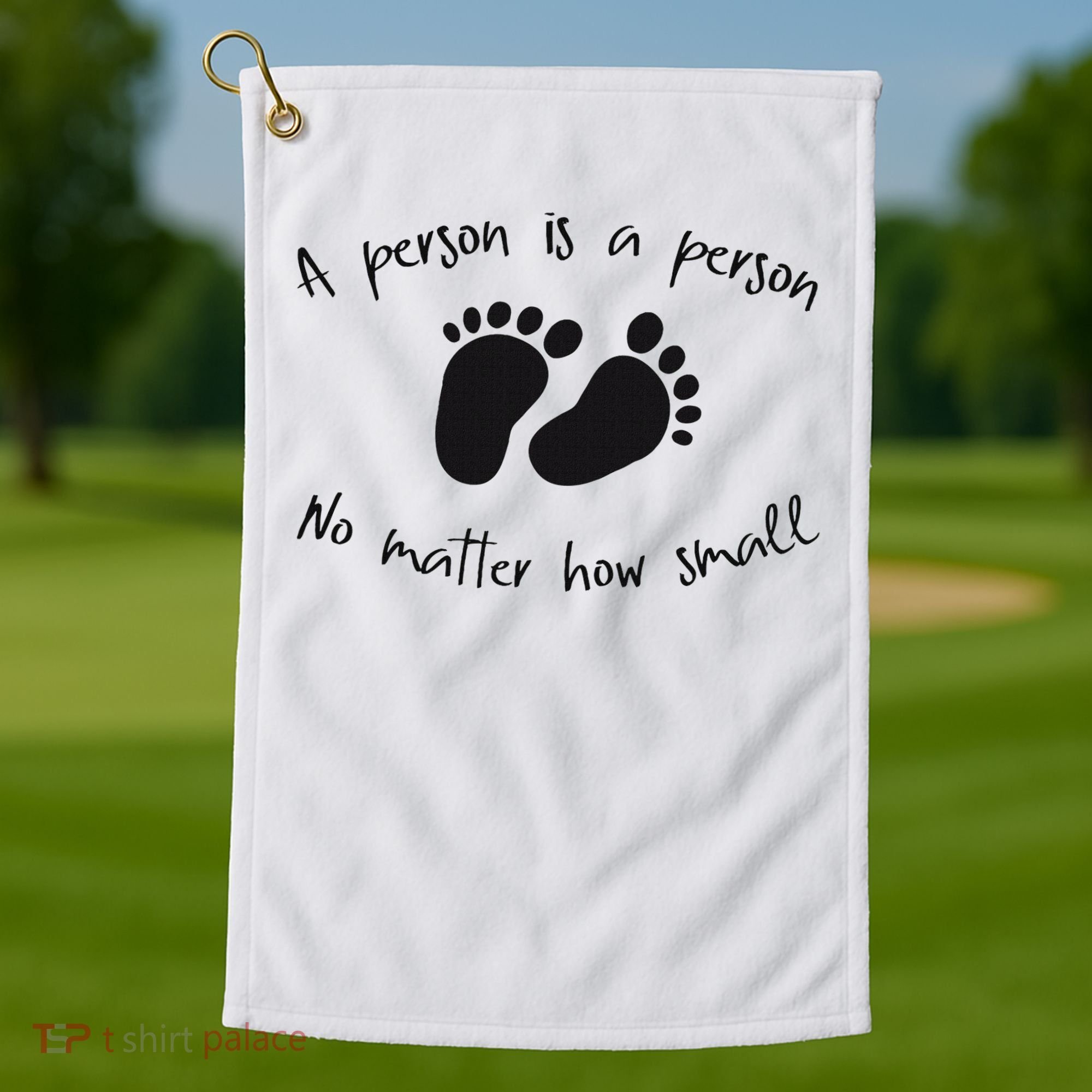 Pro Life Christian For Women Golf Towel