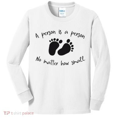 Pro Life Christian For Women Kids Long Sleeve Shirt