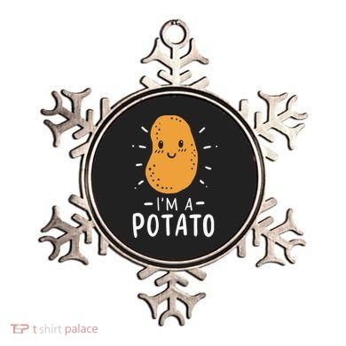 Potato Lazy Costume Halloween Vegan Kawaii Ornament