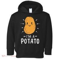 Potato Lazy Costume Halloween Vegan Kawaii Toddler Hoodie thumb 0