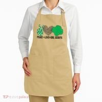 Peace Love Cookie Scout For Girls Bakery Cookie Season Apron thumb 2