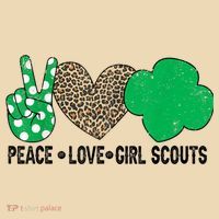 Peace Love Cookie Scout For Girls Bakery Cookie Season Sweatshirt thumb 2