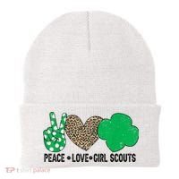 Peace Love Cookie Scout For Girls Bakery Cookie Season Beanie thumb 0