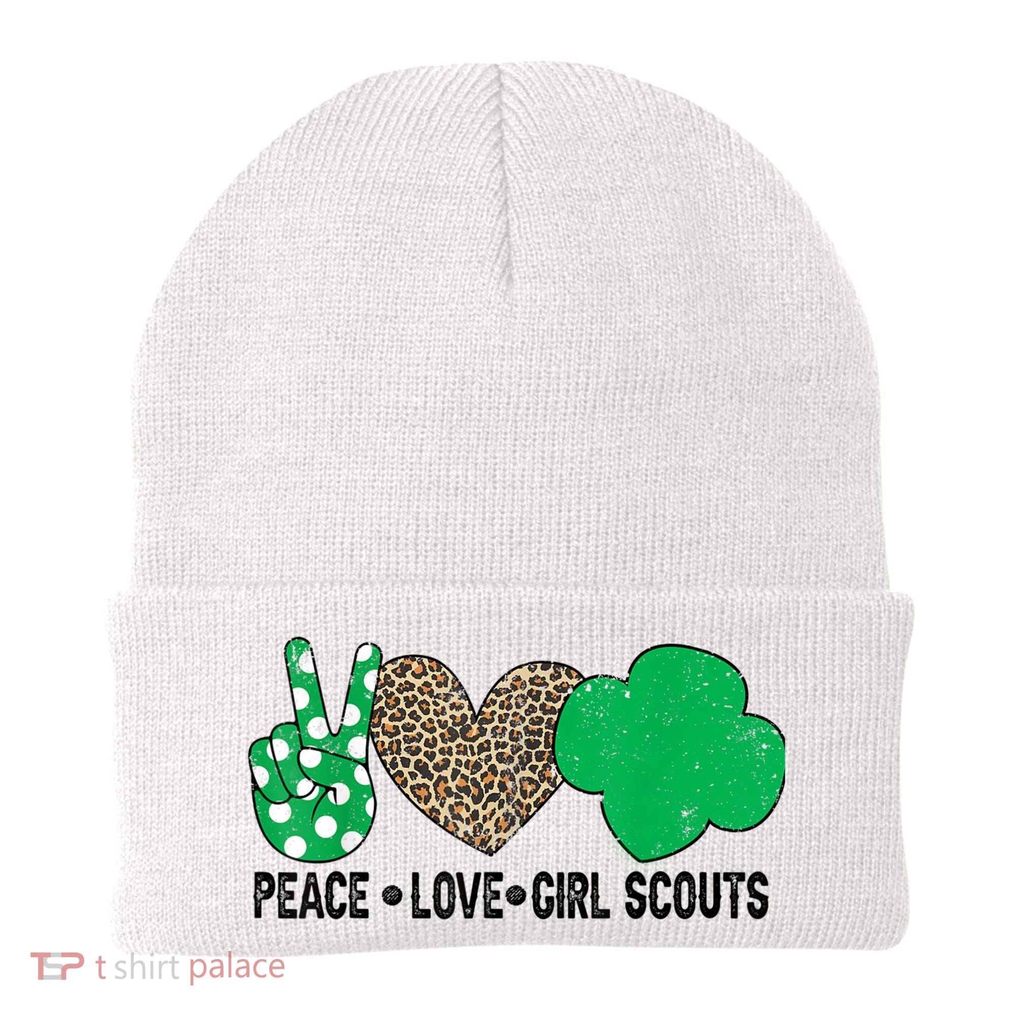 Peace Love Cookie Scout For Girls Bakery Cookie Season Beanie