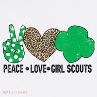 Peace Love Cookie Scout For Girls Bakery Cookie Season Mousepad thumb 1