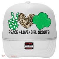 Peace Love Cookie Scout For Girls Bakery Cookie Season Hat thumb 0