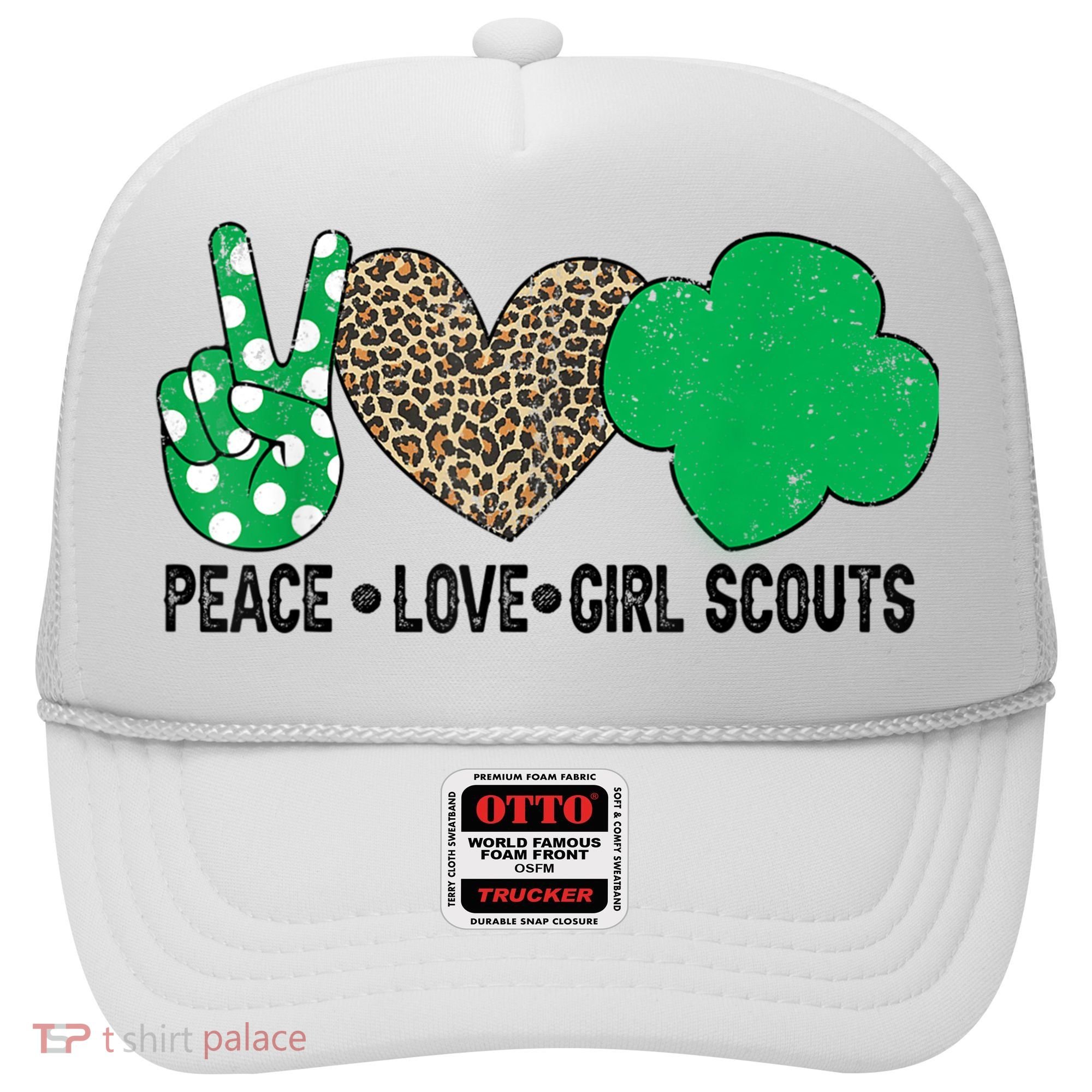 Peace Love Cookie Scout For Girls Bakery Cookie Season Hat