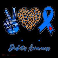 Peace Love Cure Diabetes Awareness Coffee Mug thumb 5