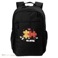 Puzzle Love Cartoon Backpack thumb 0
