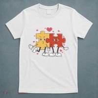 Puzzle Love Cartoon T-Shirt thumb 5