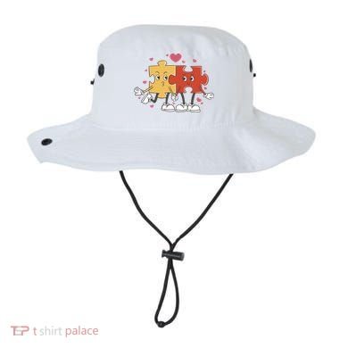 Puzzle Love Cartoon Bucket Hat