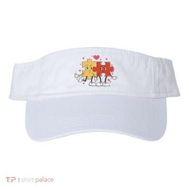 Puzzle Love Cartoon Visor