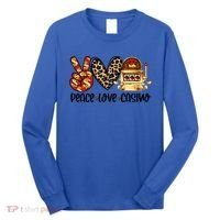 Peace Love Casino Slot Machine Win Money Lucky Meaningful Gift Long Sleeve Shirt thumb 0