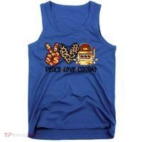 Peace Love Casino Slot Machine Win Money Lucky Meaningful Gift Tank Top thumb 0