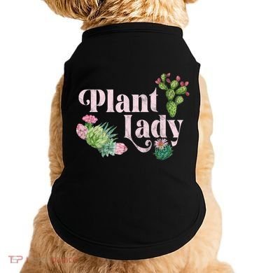 Plant Lady Cute Floral Doggie Tank