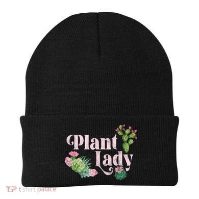 Plant Lady Cute Floral Beanie